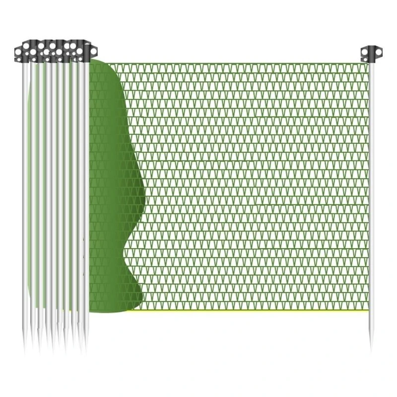 Begrenzungszaun »Universal« Absperrnetz, Stromlos · 20m, 80cm 4 Begrenzungszaun »Universal« Absperrnetz, Stromlos · 20m, 80cm – Bild 2