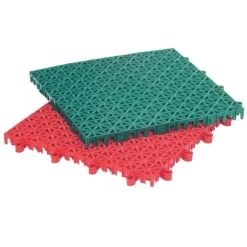 Bodenbelag »Universal« Garten, Rasen, Hof · 25x25cm, 1 Qm Schokobraun