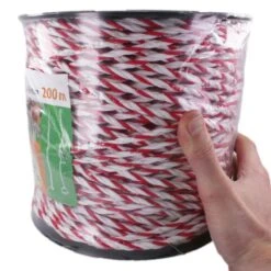 Elektroseil »Torero« Weidezaunseil · 6mm, 200m -Zucht-Tierbedarf Store elektroseil torero weidezaunseil 6mm 200m4