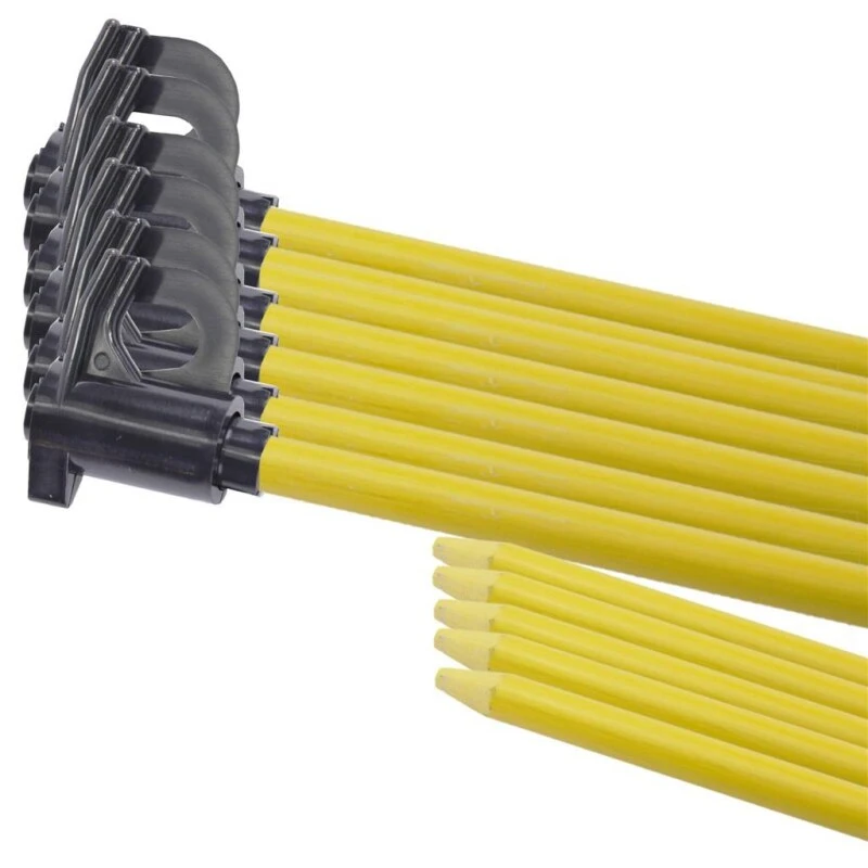 25x Fiberglaspfähle »GFK« 160cm Weidepfahl 3 25x Fiberglaspfähle »GFK« 160cm Weidepfahl