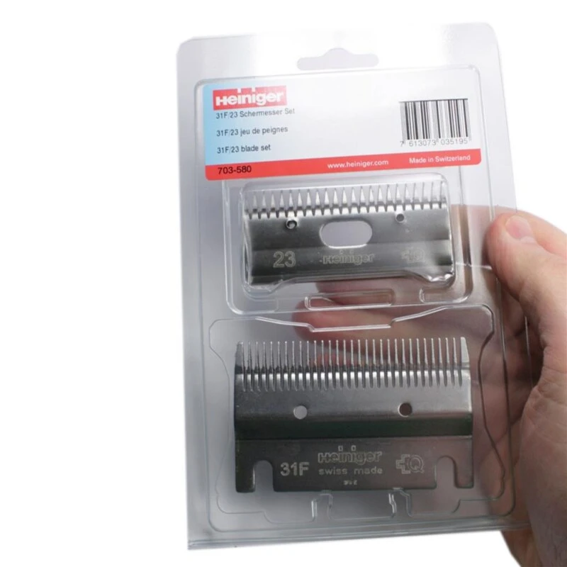 Heiniger »703-580« Pferd Kuh Schermesser 4 Heiniger »703-580« Pferd Kuh Schermesser – Bild 2