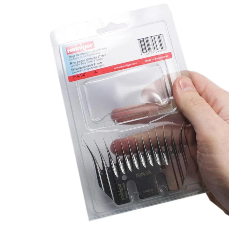 Heiniger »Ninja 714-107« Schermesser Run-in 97mm 4 Heiniger »Ninja 714-107« Schermesser Run-in 97mm – Bild 2
