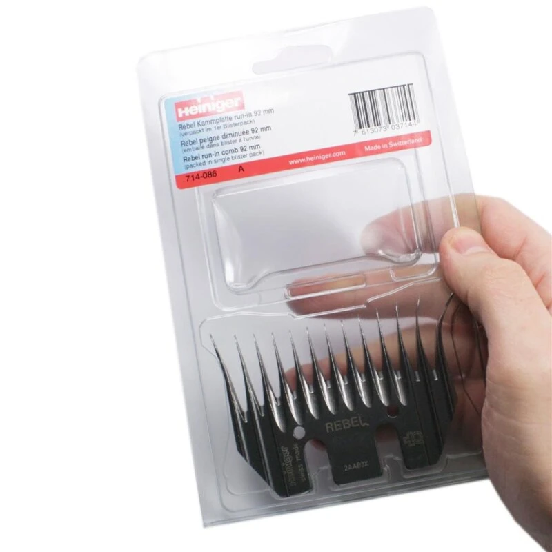 Heiniger »Rebel 714-086« Schermesser Run-in 92mm 4 Heiniger »Rebel 714-086« Schermesser Run-in 92mm – Bild 2