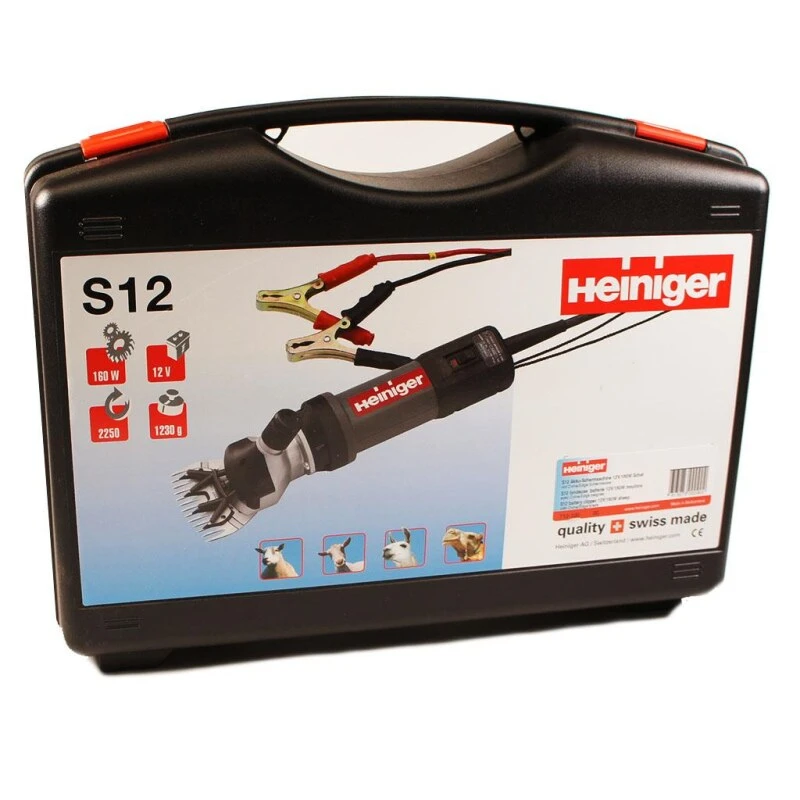 Heiniger »S12« Schermaschine Schaf Exkl 12v Batterie 9 Heiniger »S12« Schermaschine Schaf Exkl 12v Batterie – Bild 7