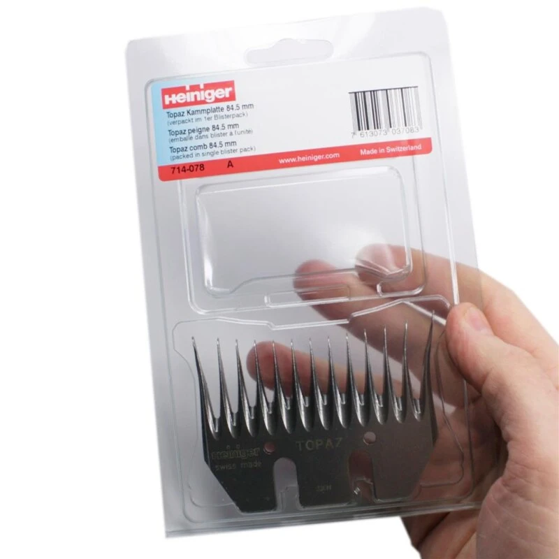 Heiniger »Topaz 714-078« Schermesser 84,5mm 4 Heiniger »Topaz 714-078« Schermesser 84,5mm – Bild 2