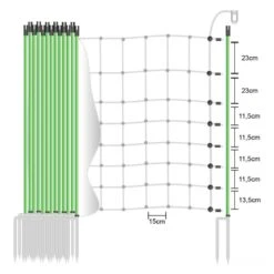 Hobby Hütenetz »Euronetz« Teichnetz, Beet · 50m 2 Spitzen, 106cm -Zucht-Tierbedarf Store hobby huetenetz euronetz teichnetz beet 50m 2 spitzen 106cm2