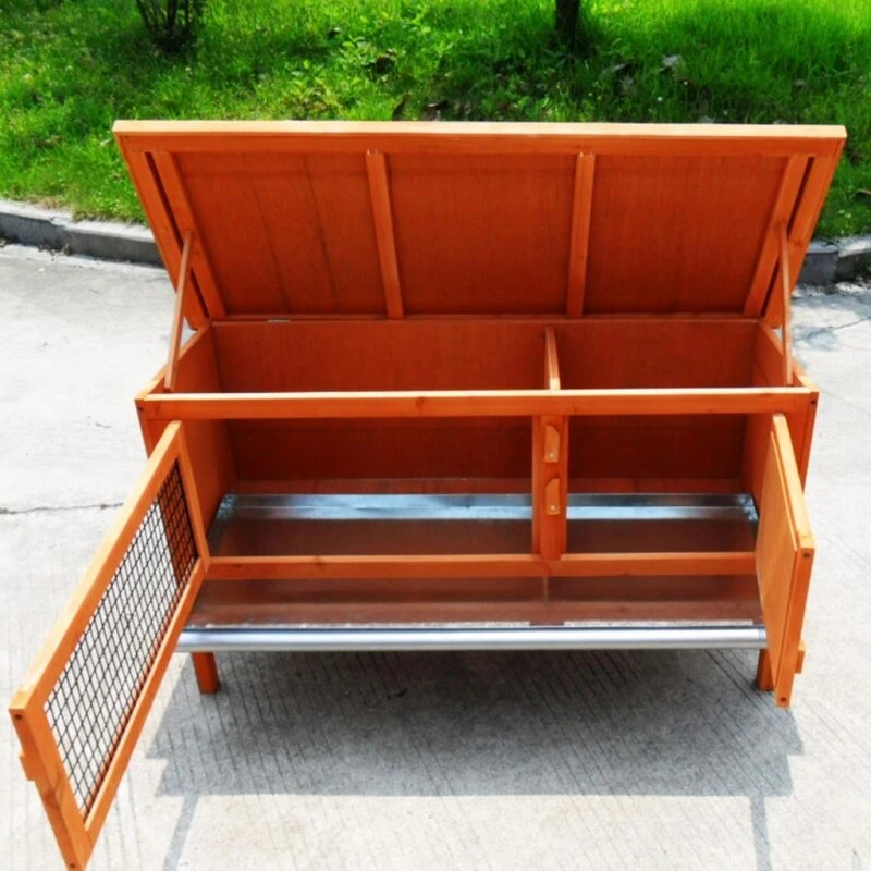 Kaninchenstall »Hoppel« Nagerstall · 115x45x62cm 4 Kaninchenstall »Hoppel« Nagerstall · 115x45x62cm – Bild 2