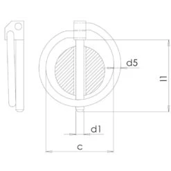 Klapp Stecker »Classic« Sichert, Verschließt · 11mm 50 Stück -Zucht-Tierbedarf Store klapp stecker sichert verschliesst 11mm 12