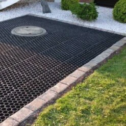 100x Paddockplatten »Rasenwaben« Zur Befestigung · 50x40cm -Zucht-Tierbedarf Store paddockplatten rasenwaben 100 stueck palette 50x40cm7