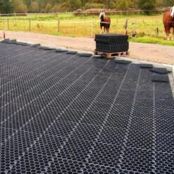 100x Paddockplatten »Rasenwaben« Zur Befestigung · 50x40cm -Zucht-Tierbedarf Store paddockplatten rasenwaben 100 stueck palette 50x40cm8