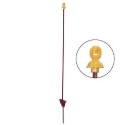 Pfähle Weidezaun »Doppelring« 10x, Metallpfähle · Rund 7mm, 105cm