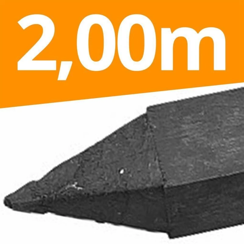 45 X Recycling Pfähle »Vierkant« 2,00m 9x9cm Palette 3 45 X Recycling Pfähle »Vierkant« 2,00m 9x9cm Palette