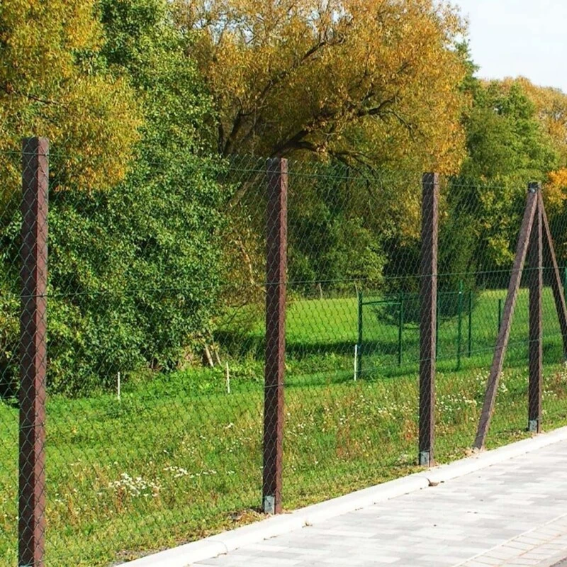 45 X Recycling Pfähle »Vierkant« 2,00m 9x9cm Palette 7 45 X Recycling Pfähle »Vierkant« 2,00m 9x9cm Palette – Bild 5