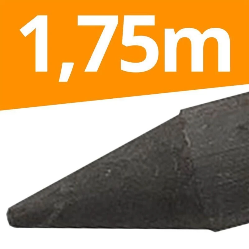 300 X Recyclingpfähle »Rund« 1,75m 4,5cm Palette 3 300 X Recyclingpfähle »Rund« 1,75m 4,5cm Palette