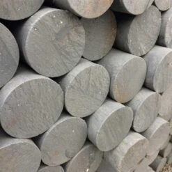 74 X Recyclingpfosten »Rund« 2,00m 7cm Palette -Zucht-Tierbedarf Store recyclingpfosten rund 200m 7cm palette9