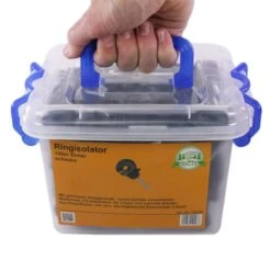 100x Ringisolatoren »S461« Für Litze, Band -Zucht-Tierbedarf Store ringisolatoren s461 100 stueck fuer litze band4