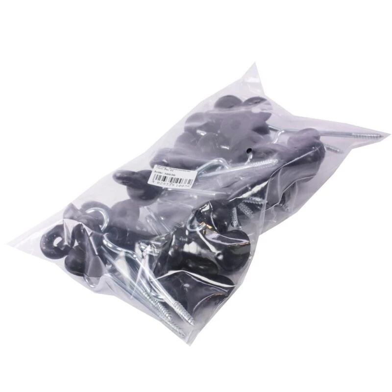 25x Ringisolatoren »Vollring« Für Litze, Draht · 13cm Langstiel 8 25x Ringisolatoren »Vollring« Für Litze, Draht · 13cm Langstiel – Bild 6