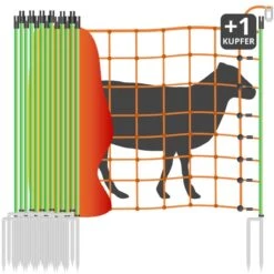 Schafnetz »Euronetz« Elektronetz · 50m 2 Spitzen, 90cm