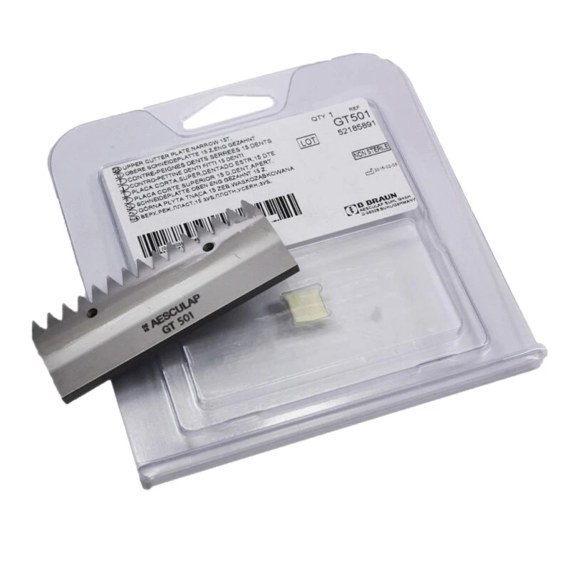 Scherkamm »Aesculap GT 501« Obere Schneidplatte 15 Zähne 7 Scherkamm »Aesculap GT 501« Obere Schneidplatte 15 Zähne – Bild 5