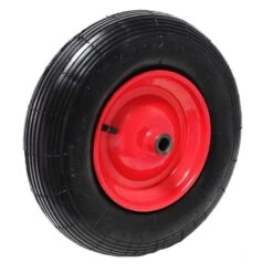 Schubkarrenrad »4.80/4.00-8« Luftbereift, Komplett · Rollenlager