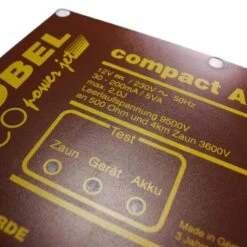 Weidegerät 12v 230v »Compact AN2500« Bis 30km -Zucht-Tierbedarf Store weidegeraet 12v 230v compact an2500 bis 30km3