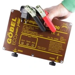 Weidegerät 12v 230v »Compact AN2500« Bis 30km -Zucht-Tierbedarf Store weidegeraet 12v 230v compact an2500 bis 30km5