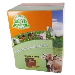 Weidegerät 12v »BISON A5000« Bis 30km -Zucht-Tierbedarf Store weidegeraet 12v bison a5000 bis 30km6