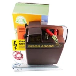 Weidegerät 12v »BISON A5000« Bis 30km -Zucht-Tierbedarf Store weidegeraet 12v bison a5000 bis 30km7