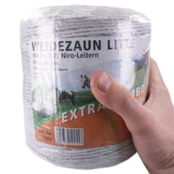 Weidelitze »Extra Jumbo« Kunststofflitze · 400m 9 Weidelitze »Extra Jumbo« Kunststofflitze · 400m -Zucht-Tierbedarf Store weidelitze extra jumbo kunststofflitze 400m4