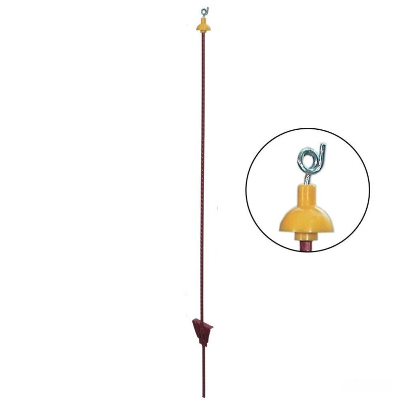 Weidepfähle »Gleitöse« 10x, Federstahl · Rund 8mm, 105cm 3 Weidepfähle »Gleitöse« 10x, Federstahl · Rund 8mm, 105cm