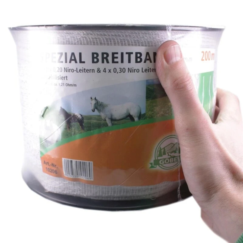 Weidezaun Band »Spezial« Breitband · 40mm, 200m 6 Weidezaun Band »Spezial« Breitband · 40mm, 200m – Bild 4