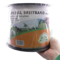 Weidezaun Breitband »Spezial« Breitband · 40mm, 200m -Zucht-Tierbedarf Store weidezaun breitband spezial breitband 40mm 200m4