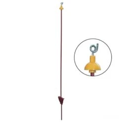 Weidezaun Pfähle »Gleitöse« 10x, Federstahl · Rund 7mm, 105cm