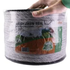 Weidezaun Seil »Plus« Elektroseil · 8mm, 200m, Weiß -Zucht-Tierbedarf Store weidezaun seil plus elektroseil 8mm 200m4