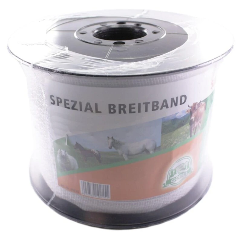 Weidezaunband »Herkules« Breitband · 10mm, 250m, Weiß 3 Weidezaunband »Herkules« Breitband · 10mm, 250m, Weiß