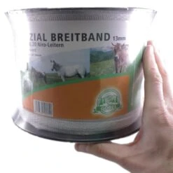 Weidezaunband »Spezial« Breitband · 13mm, 500m, Weiß -Zucht-Tierbedarf Store weidezaunband spezial breitband 13mm 500m4