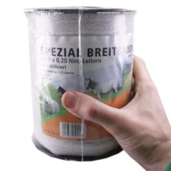 Weidezaunband »Spezial« Breitband · 20mm, 200m, Weiß -Zucht-Tierbedarf Store weidezaunband spezial breitband 20mm 200m 44