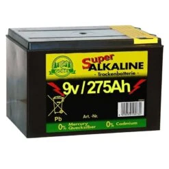 Weidezaunbatterie »Super« Batterien Alkalisch · 9v 275Ah