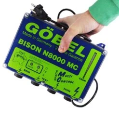 Weidezaungerät 230v »BISON N8000 MC« Bis 80km -Zucht-Tierbedarf Store weidezaungeraet 230v bison n8000 mc bis 80km5