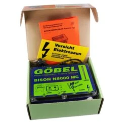 Weidezaungerät 230v »BISON N8000 MC« Bis 80km -Zucht-Tierbedarf Store weidezaungeraet 230v bison n8000 mc bis 80km7