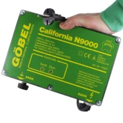 Weidezaungerät 230v »California N9000 « Bis 20km -Zucht-Tierbedarf Store weidezaungeraet 230v california n9000 bis 20km5