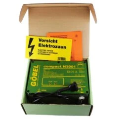 Weidezaungerät 230v »Compact N3001« Bis 20km -Zucht-Tierbedarf Store weidezaungeraet 230v compact n3001 bis 20km7