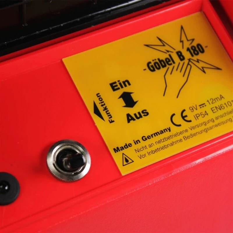 Weidezaungerät 9v »Compact B180« Bis 3km 4 Weidezaungerät 9v »Compact B180« Bis 3km – Bild 2