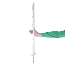 20x Weidezaunpfähle »Dreieckstritt« 105cm Kunststoffpfähle -Zucht-Tierbedarf Store weidezaunpfaehle 105cm dreieckstritt 20 stueck kunststoffpfaehle5