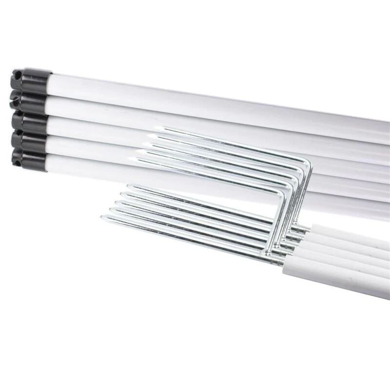 10x Weidezaunpfähle 19mm »Kunststoff« 138cm Weidezaun 3 10x Weidezaunpfähle 19mm »Kunststoff« 138cm Weidezaun