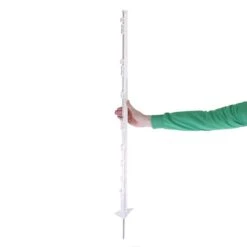 10x Weidezaunpfähle »Dreieckstritt« 125cm Kunststoffpfähle -Zucht-Tierbedarf Store weidezaunpfaehle dreieckstritt 10 stueck kunststoffpfaehle 125cm5