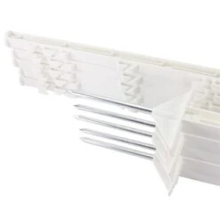 10x Weidezaunpfähle »Dreieckstritt« 75cm Kunststoffpfahl