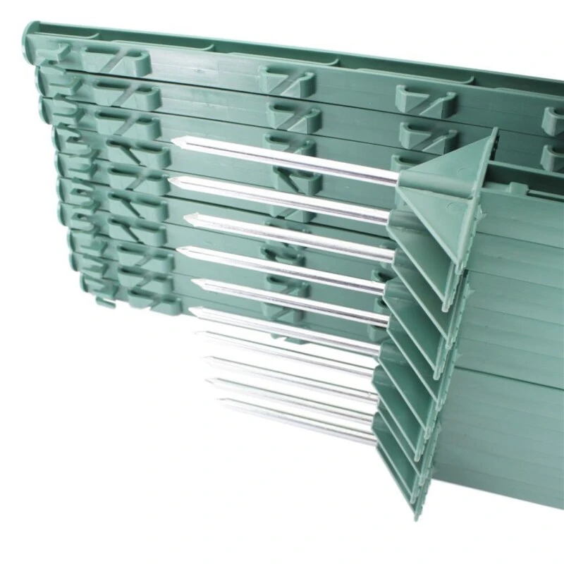 20x Weidezaunpfähle »Dreieckstritt« 105cm Kunststoffpfähle 3 20x Weidezaunpfähle »Dreieckstritt« 105cm Kunststoffpfähle