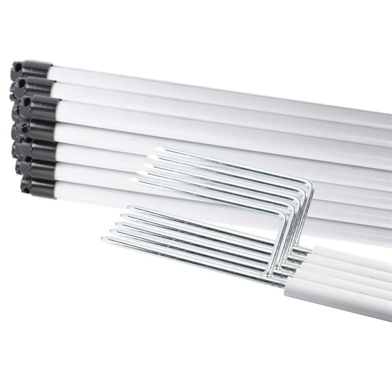 20x Weidezaunpfähle »Kunststoff« 150cm Weidezaun 19mm 3 20x Weidezaunpfähle »Kunststoff« 150cm Weidezaun 19mm