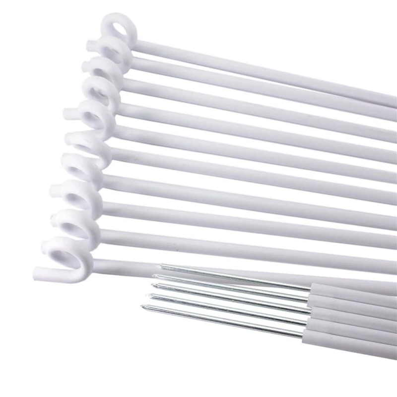 25x Weidezaunpfähle »Ösenpfahl« 110cm Kunststoffphahl 1 Spitze 3 25x Weidezaunpfähle »Ösenpfahl« 110cm Kunststoffphahl 1 Spitze